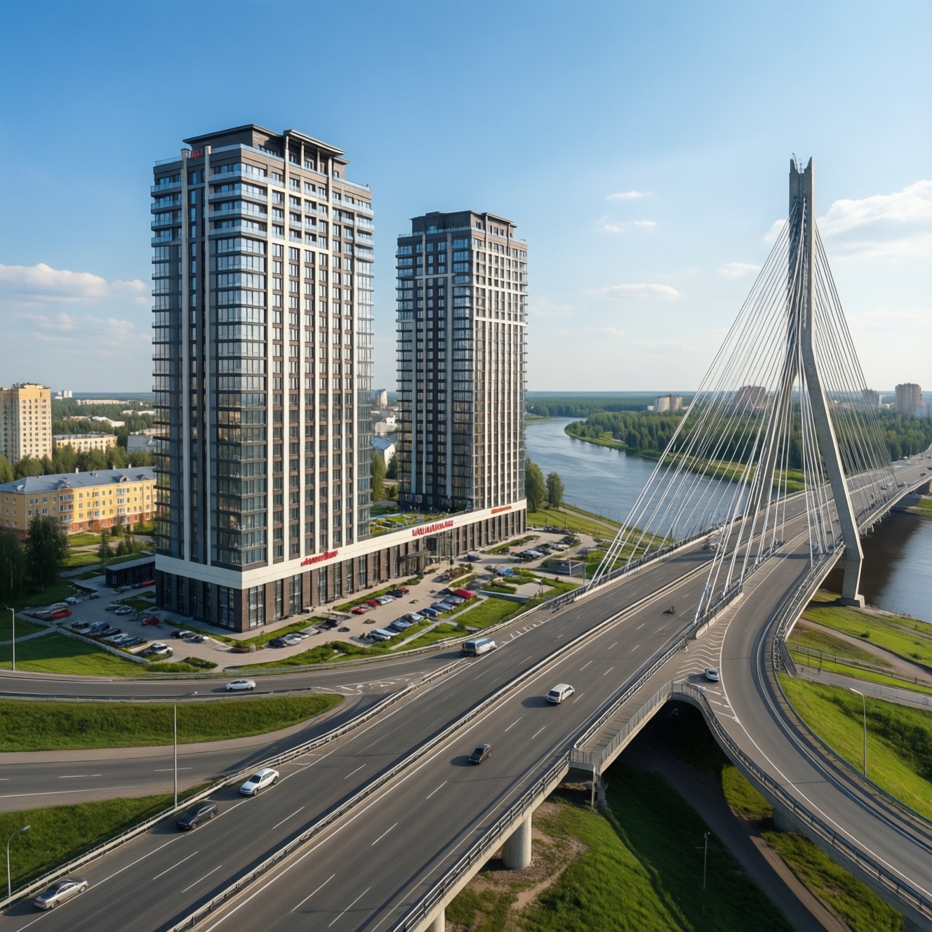 Гостиничный комплекс у Мызинского моста построят за 300 млн рублей